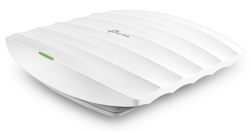  TP-Link AC1750 Гигабитная двухдиапазонная потолочная точка доступа Wi-Fi MU-MIMO, до 450 Мбит/с на 2,4 ГГц и до 1300 Мбит/с на 5 ГГц