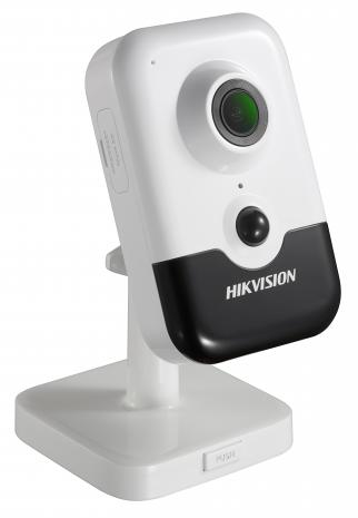 Видеокамера Hikvision 4Мп компактная IP-камера с W-Fi и EXIR-подсветкой до 10м 1/3" Progressive Scan CMOS; объектив 4мм; угол обзора 78°; механический ИК-фильтр; 0.01лк@F1.2; сжатие H.265/H.265+/H.264/H.264+/MJP