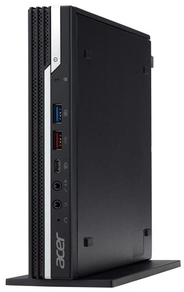 Персональный компьютер ACER Veriton N4680G Mini i3-10105, 8GB DDR4 2666, 256GB SSD M.2, Intel UHD 630, WiFi 6, BT, VESA, USB KB&Mouse, Win 10 Pro, 1Y