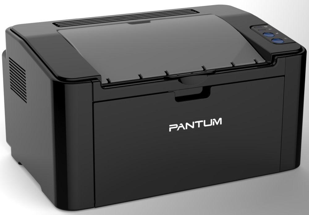 Лазерный монохромный принтер Pantum P2500NW, Printer, Mono laser, А4, 22 ppm (max 15000 p/mon), 600 MHz, 1200x1200 dpi, 128 MB RAM, paper tray 150 pages, USB, LAN, WiFi, start. cartridge (black)