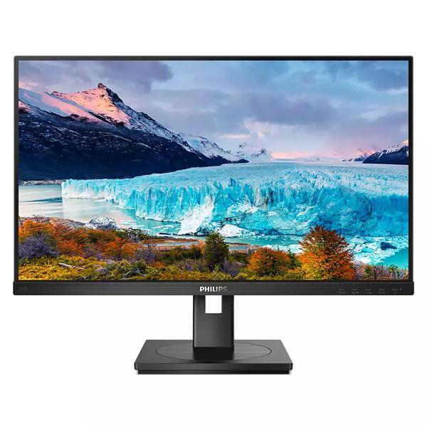 Монитор 23,8" Philips 243S1 1920x1080 75Гц  IPS W-LED 16:9 4ms HDMI DP 1*USB-C  4*USB3.2 RJ45 50M:1 1000:1 178/178 250cd HAS Pivot Tilt Swivel Speakers Black