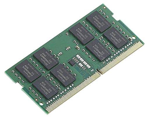 Оперативная память Kingston DDR4  16GB (PC4-21300)  2666MHz DR x8 SO-DIMM, 1 year