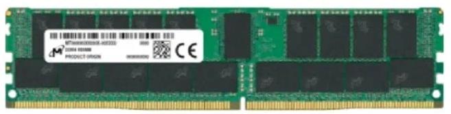 Оперативная память Micron DDR4 RDIMM 64GB 2Rx4 3200 MHz ECC Registered MTA36ASF8G72PZ-3G2, 1 year, OEM