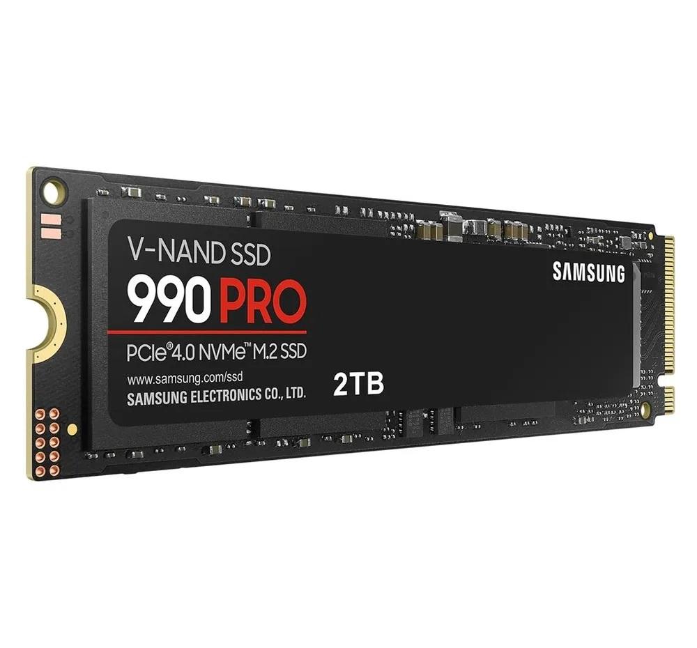 Твердотельный накопитель SSD M.2 (PCI-E NVMe) 2Tb Samsung 990 PRO (R7450/W6900MB/s) 1year