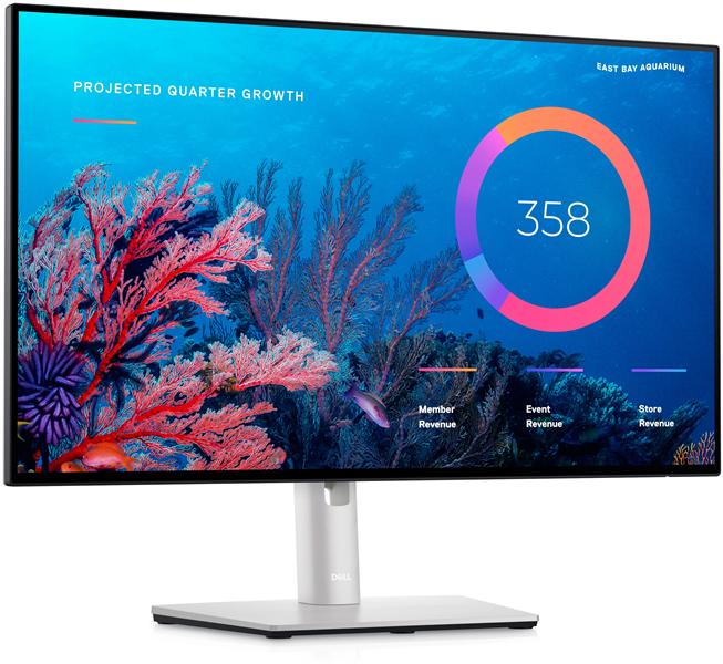 Монитор Dell 23,8" U2422HE S/Bk ( IPS; 250 cd/m2; 1000:1; 8ms; 1920 x 1080; 178/178; DP(In); DP(Out) with MST; HDMI; 2xUSB-C; 4xUSB; RJ45; Tilt, Swivel, HAS; Pivot; VESA) (существенное повреждение коробки)