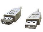  Кабель удлинитель USB 2.0 Gembird CC-USB2-AMAF-6, AM/AF, 1.8м, пакет