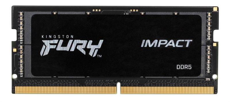 Оперативная память Kingston DDR5 8GB 4800MT/s CL38 SODIMM FURY Impact PnP