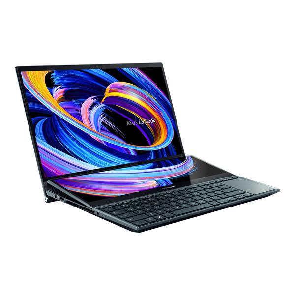 Ноутбук ASUS Zenbook Pro Duo UX582ZW-H2021X Core i7-12700H/32Gb DDR4/1Tb SSD/OLED Touch 15,6" 3840x2160/GeForce RTX 3070Ti 8Gb/WiFi6/BT/Cam/Windows 11 Pro/RU_EN_Keyboard