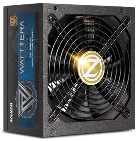 Блок питания Zalman ZM800-EBTII, 800W, ATX12V v2.3, EPS, APFC, 14cm Fan, 80+ Gold, Full Modular, Retail