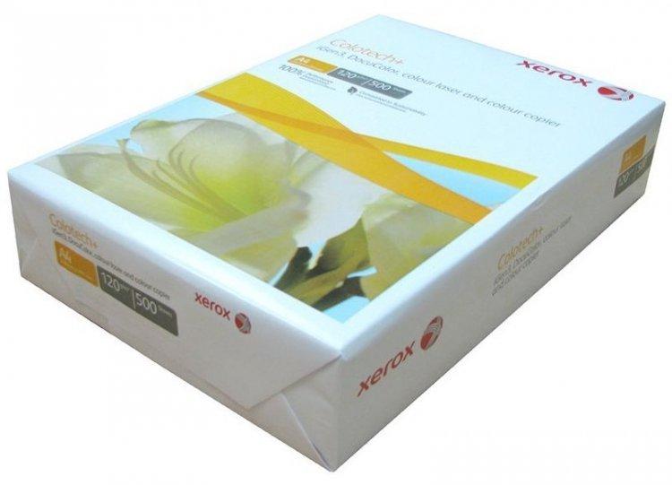  Бумага XEROX Colotech Plus 170CIE, 120г, A4, 500 листов (кратно 4 шт)