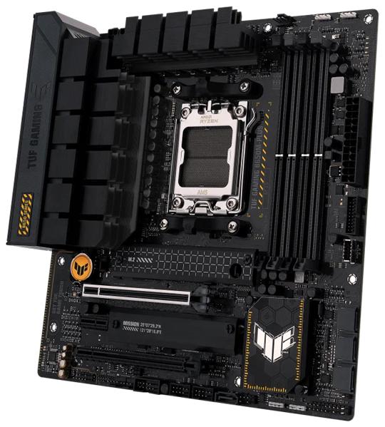 Материнская плата ASUS TUF GAMING B650M-PLUS WIFI, Socket AM5, B650, 4*DDR5, HDMI+DP, 4xSATA3 + RAID, M2, Audio, Gb LAN, USB 3.2, USB 2.0, mATX; 90MB1BF0-M0EAY0