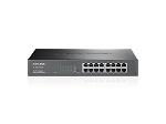  16-портовый гигабитный Easy Smart коммутатор, 16 портов RJ45 10/100/1000 Мбит/с, VLAN на базе MTU/порта/тэга, QoS, IGMP Snooping, 1U 13-дюймовый корпус для монтажа в стойку