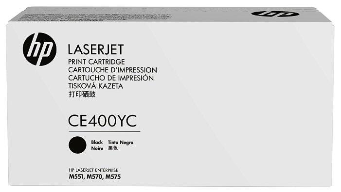 Картридж Cartridge HP 507A для CLJ M551/M570/M575, черный ( 11 700 стр.) (белая упаковка)