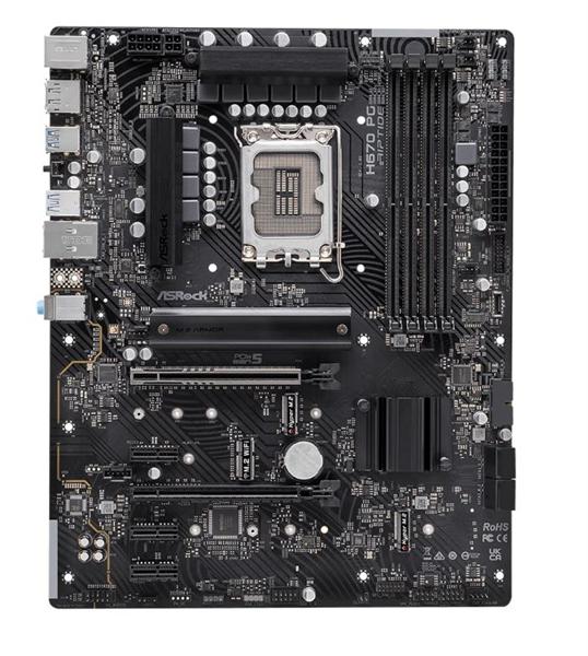 Материнская плата ASROCK H670 PG RIPTIDE, LGA1700, H670, 4*DDR4, DP+HDMI, 4xSATA3 6.0, M.2 Socket, RAID, 4xUSB 3.2,  Type-C, 2xUSB 2.0, ATX; 90-MXBHC0-A0UAYZ