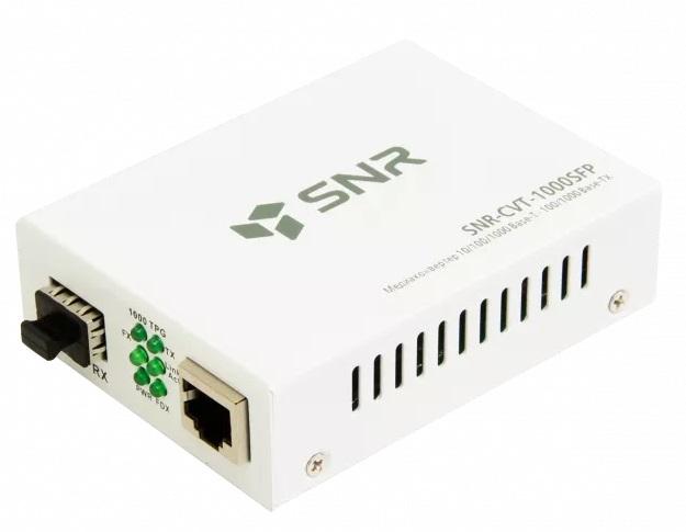  SNR Медиаконвертер  10/100/1000-Base-T / 100/1000Base-FX с SFP-портом