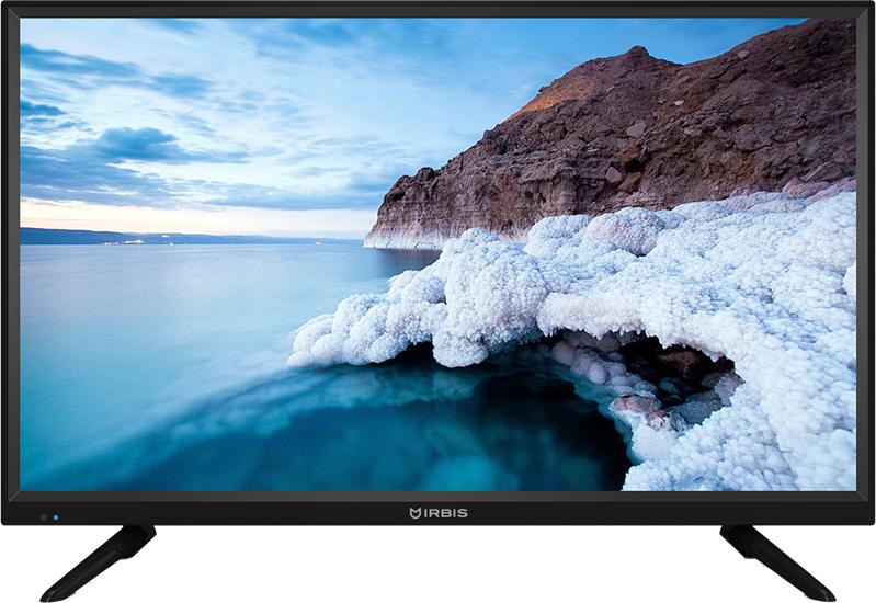 Телевизор жк IRBIS 32S30HA105B, 32", 1366x768, 16:9, Analog (PAL/SECAM), Input (AV RCAx2, USBx2, VGA, HDMIx2, PC audio), Output (3,5 mm, Coaxial),  Black (Намокшая упаковка)