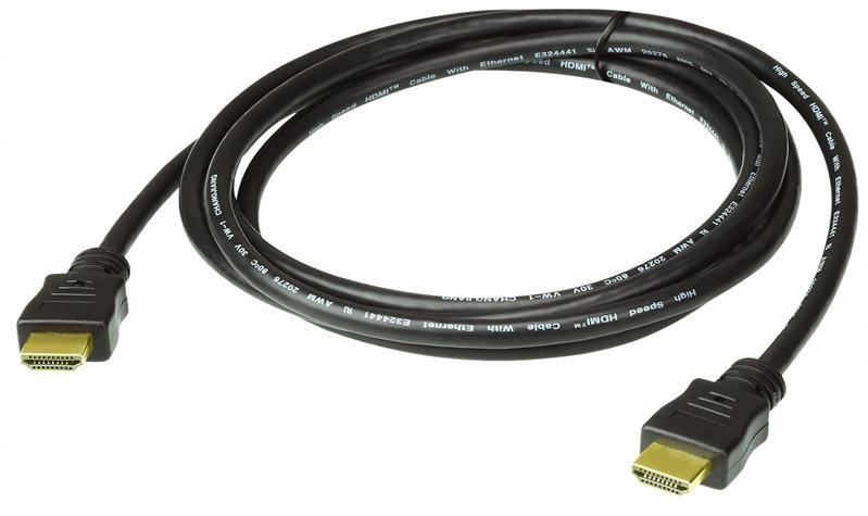 Кабель ATEN 1 m High Speed HDMI 2.0b Cable with Ethernet
