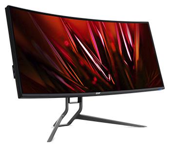 Монитор 37,5" ACER  Nitro XR383CURPbmiiphuzx ,  2300R Curved, IPS, 3840x1600, 24:10, 165Hz, 1 / 0,5ms, 750cd, 2xHDMI + 1xDP + 1xTYPE-C + USB3.0x4+USB-B , FreeSync Premium Pro, HDR 600, колонки 7Wx2, Delta E<1