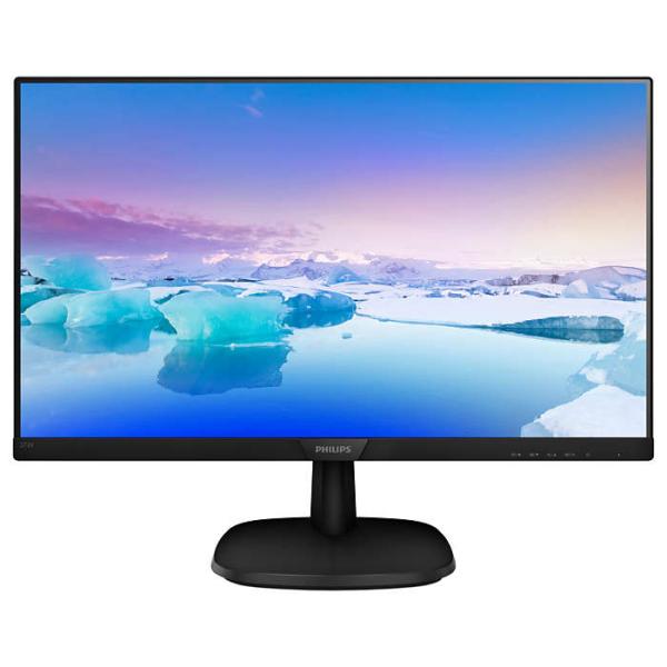 Монитор 27" Philips 273V7QJAB 1920x1080 IPS W-LED 16:9 4ms VGA HDMI DP 20M:1 178/178 250cd Speaker Black