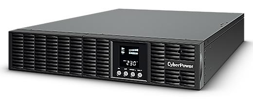 Источник бесперебойного питания CyberPower OLS2000ERT2U Online 2000VA/1800W USB/RS-232/EPO/SNMPslot/RJ11/45/ВБМ (8 IEC С13) (существенное повреждение коробки)