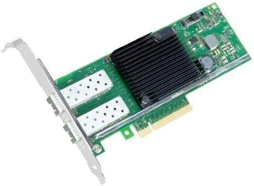 Сетевой адаптер DELL NIC 2x10GbE SFP+ Intel X710, PCI-E, w/o Tranceivers, Full Height