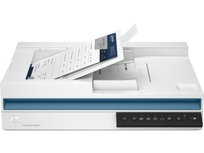 Сканер HP ScanJet Pro 2600 f1 (CIS, A4, 1200dpi, 24 bit, USB 2.0, ADF 60 sheets, Duplex, 25 ppm/50 ipm, replace SJ 2500 (L2747A))