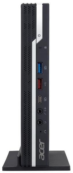 Персональный компьютер ACER Veriton N4680G Mini i3-10105, 8GB DDR4 2666, 256GB SSD M.2, Intel UHD 630, WiFi 6, BT, VESA, USB KB&Mouse, Win 10 Pro, 1Y