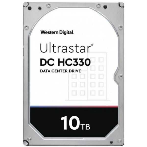 Жесткий диск Western Digital Ultrastar DC HС330 HDD 3.5" SAS 10Тb, 7200rpm, 256MB buffer, 512e/4kN, (0B42258), 1 year