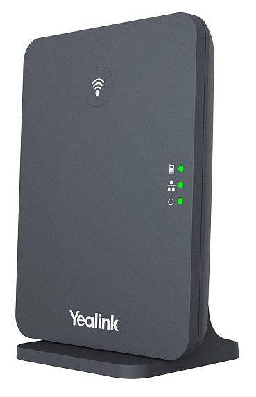  YEALINK W70B, базовая станция, до 10 SIP-аккаунтов, до 10 трубок на базу, до 20 одновременных вызовов, шт