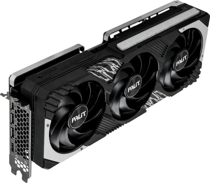 Видеокарта PALIT RTX4070 GAMINGPRO OC 12GB GDDR6X 192bit 3-DP HDMI NED4070H19K9-1043A