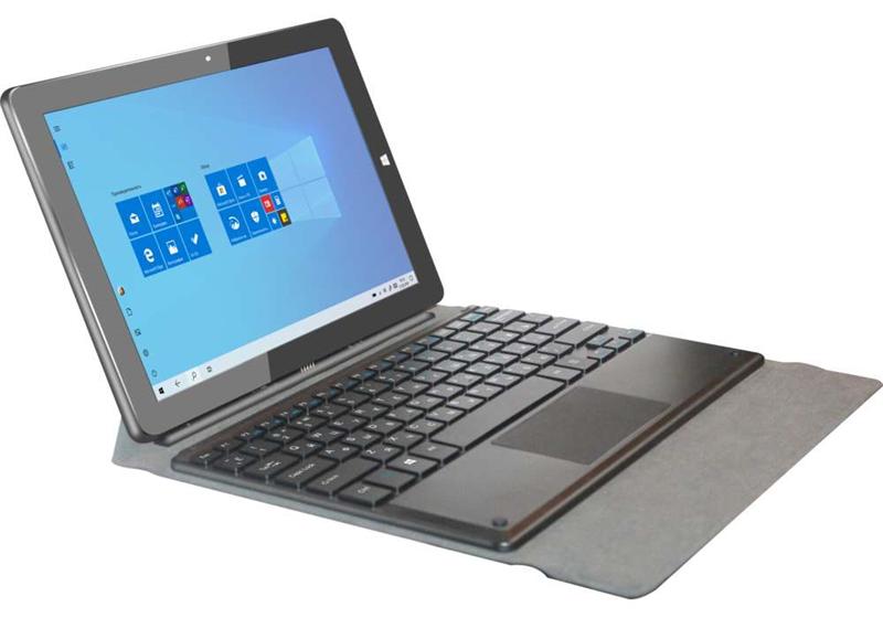 Планшет 2 в 1 IRBIS TW103 10.1" 2 IN 1 with black color,CPU:Z8300,10.1"LCD 800*1280 IPS, 4+64GB,  camera:0.3MP +2.0MP, 5300mha battery, back cover  (незначительные повреждения коробки, потертости на задней крышке)