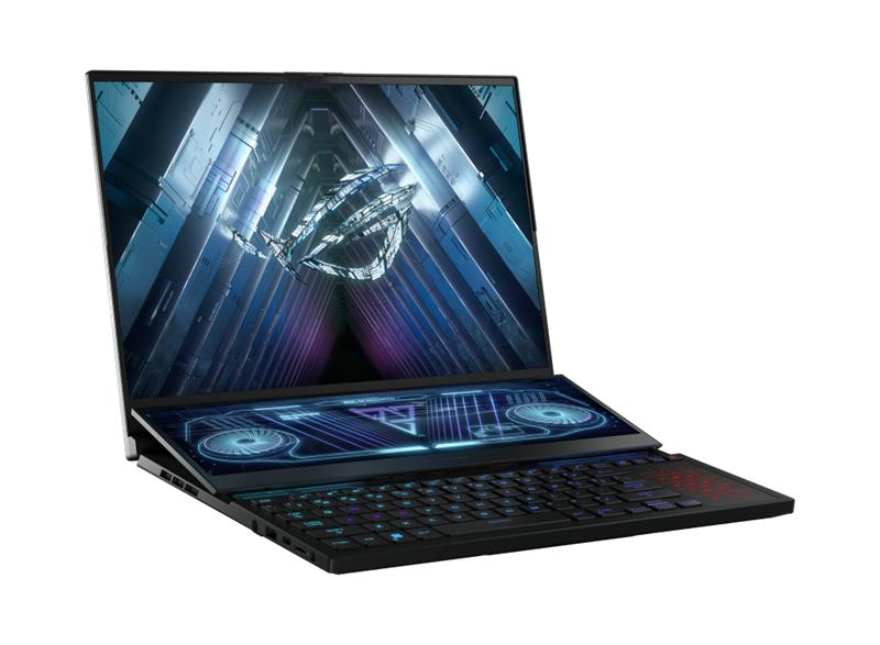 Ноутбук ASUS ROG Zephyrus Duo 16 GX650RW-LO108X AMD Ryzen 9 6900HX/32Gb DDR4/2TB M.2 SSD/16" Mini LED QHD+  165Hz/2560 x 1600/ScreenPad™ Plus 14"/GeForce RTX 3070Ti 8Gb /Windows 11 Pro/2.9Kg/Black/RU_EN_Keybo