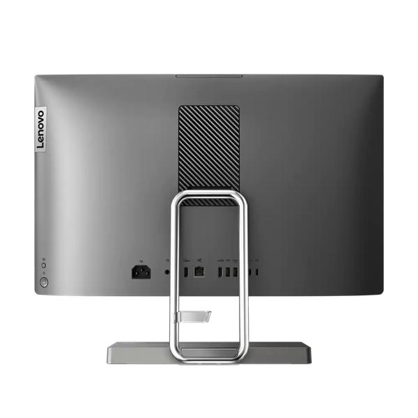 Моноблок Lenovo IdeaCentre AIO 5 24IAH7 23.8" FHD (1920x1080) IPS 250N, i5-12500H, 8GB DDR5 4800, 512GB SSD M.2, Intel Iris Xe, WiFi, BT, NoDVD, IR&5.0 Cam, USB KB&Mouse, Black, NoOS, 1Y