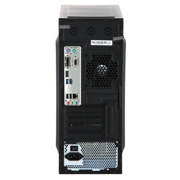 Пк IRBIS Home 200 MT , Core I3-8100, 8Gb, SSD 120Gb, HDD 1Tb, PSU 450W, Win 10 Home, black,  1 year (Существенные повреждения коробки, царапины на корпусе)