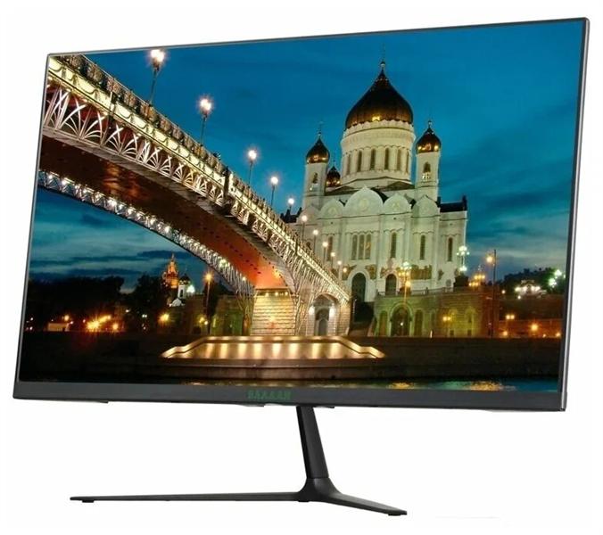 Монитор 23,8" AE24AVB 1920x1080 75Hz IPS LED 16:9 5ms VGA HDMI 2*DP 1000:1 178/178 250cd Tilt Speakers Black (РФ) (незначительное повреждение коробки)