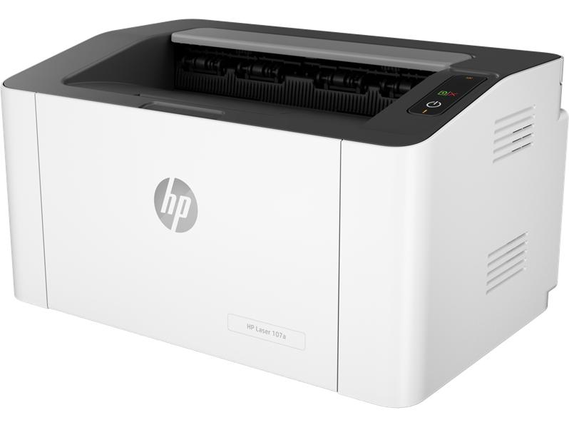 Принтер HP Laser 107a (A4,1200dpi,20ppm,64Mb,Duplex,USB 2.0 ,1tray 150, 1y warr,cartridge 500  pages in box, repl.SS271B)
