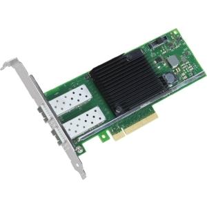 Адаптер Intel Ethernet Converged Network Adapter X710-DA2, 10GbE/1GbE dual ports SFP+, open optics, PCI-E x8 (Low Profile and Full Height brackets included) bulk, 1 year