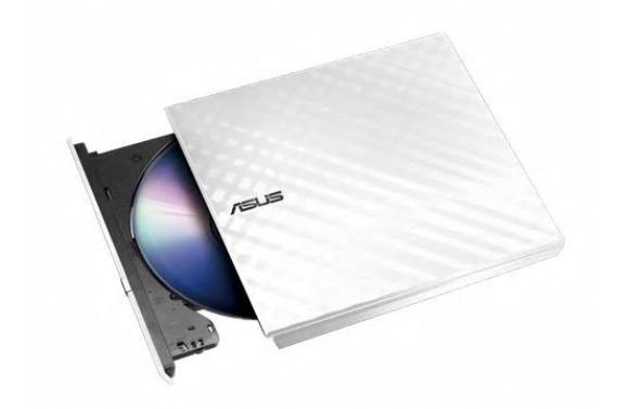 Оптический привод ASUS SDRW-08D2S-U LITE/WHT/G/AS retail, dvd-rw, external ; 90-DQ0436-UA221KZ, 3 year