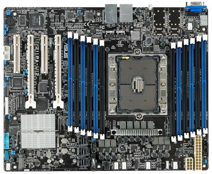 Серверная материнская плата ASUS Z11PA-U12,(ASMB9-iKVM)/ DP XEON,C621,ATX,12DIMM,4PCIE