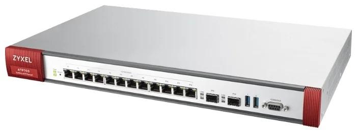  Межсетевой экран Zyxel ATP700, Rack, 12 конфигурируемых (LAN/WAN) портов GE, 2xSFP, 2xUSB3.0, AP Controller (8/264), Device HA Pro, NebulaFlex Pro, с подпиской Gold на 1 год (AS, AV, CF, IDP/DPI, Sand