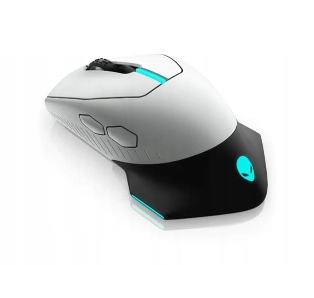 Мышь Dell Mouse AW610M Alienware; Gaming; Wired/Wireless; USB; Optical; 16000 dpi; 7 butt; Lunar light