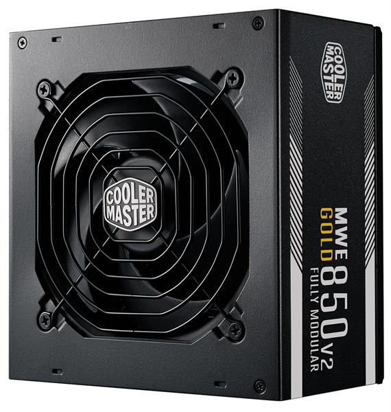 Блок питания Cooler Master MWE Gold 850 V2, 850W, ATX, 120mm, Fully Modular, APFC, 80+ Gold