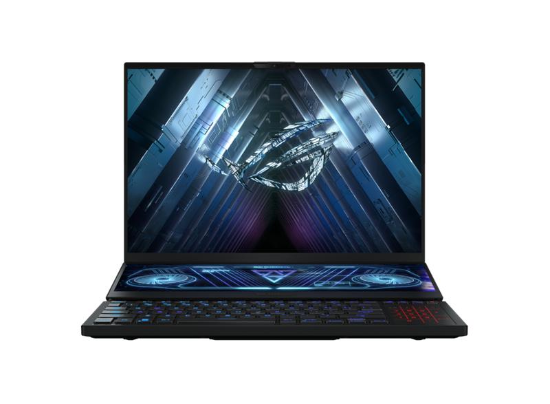 Ноутбук ASUS ROG Zephyrus Duo 16 GX650RW-LO108X AMD Ryzen 9 6900HX/32Gb DDR4/2TB M.2 SSD/16" Mini LED QHD+  165Hz/2560 x 1600/ScreenPad™ Plus 14"/GeForce RTX 3070Ti 8Gb /Windows 11 Pro/2.9Kg/Black/RU_EN_Keybo