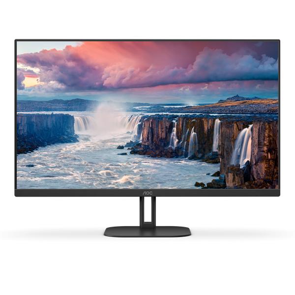 Монитор 27" AOC 27V5CE 1920x1080 75Hz IPS LED 16:9 4ms HDMI 1xUSB-C/4xUSB 3.2 20M:1 1000:1 178/178 300cd Tilt  Speakers Black