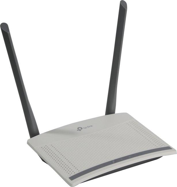  TP-Link TL-WR820N, N300 Wi Fi роутер, до 300 Мбит/с на 2,4 ГГц, 2 антенны, 1 порт WAN 10/100 Мбит/с + 2 порта LAN 10/100 Мбит/с