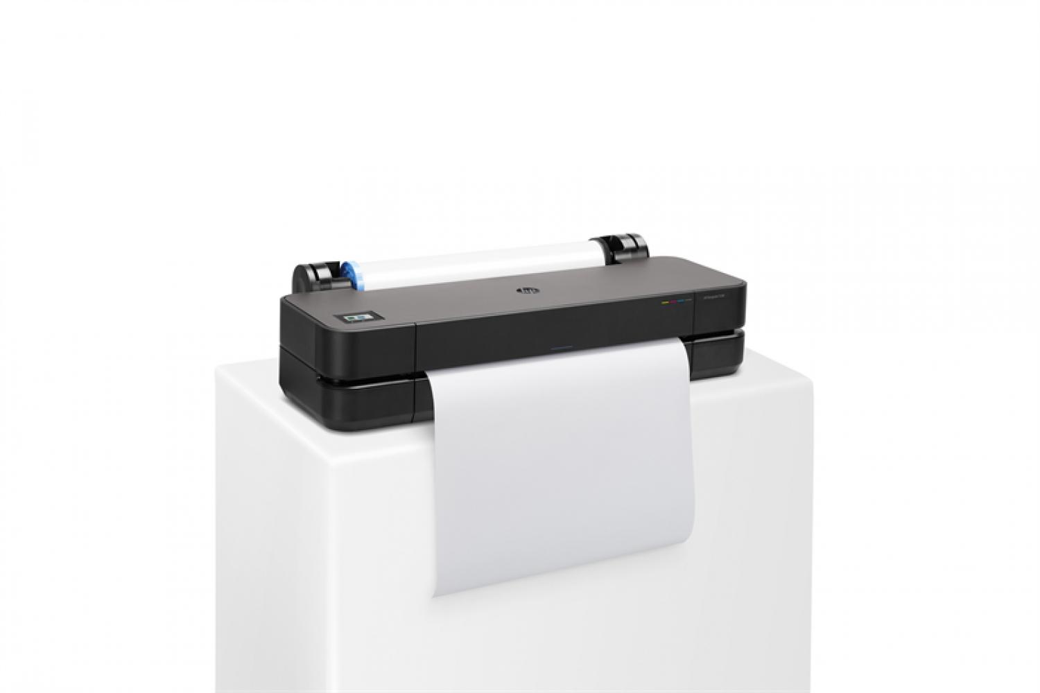 Широкоформатный принтер HP DesignJet T230 Printer (24",4color,2400x1200dpi,516Mb, 35spp(A1),USB/GigEth/Wi-Fi,rollfeed,sheetfeed, autocutter,repl. 5ZY57A)