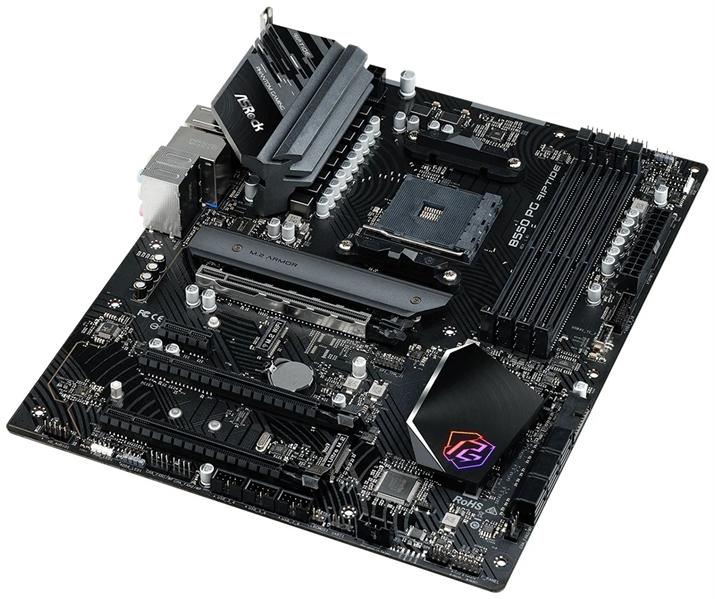 Материнская плата ASROCK B550 PG RIPTIDE, AM4, B550, 4*DDR4, HDMI, 6xSATA3 6.0, M.2 Socket, RAID, 6xUSB 3.2, 2xUSB 2.0, Type-C, ATX; 90-MXBGH0-A0UAYZ