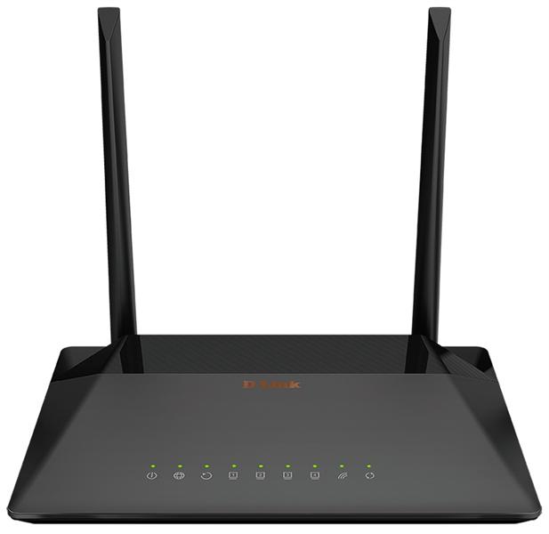 Роутер D-Link DSL-224/R1A, VDSL2/ADSL2+ Annex A Wireless N300 Router.1 RJ-11 DSL port, 4 10/100Base-TX LAN ports, 802.11b/g/n compatible, 802.11n up to 300Mbps with internal 2 dBi antennas, VDSL2 standards: