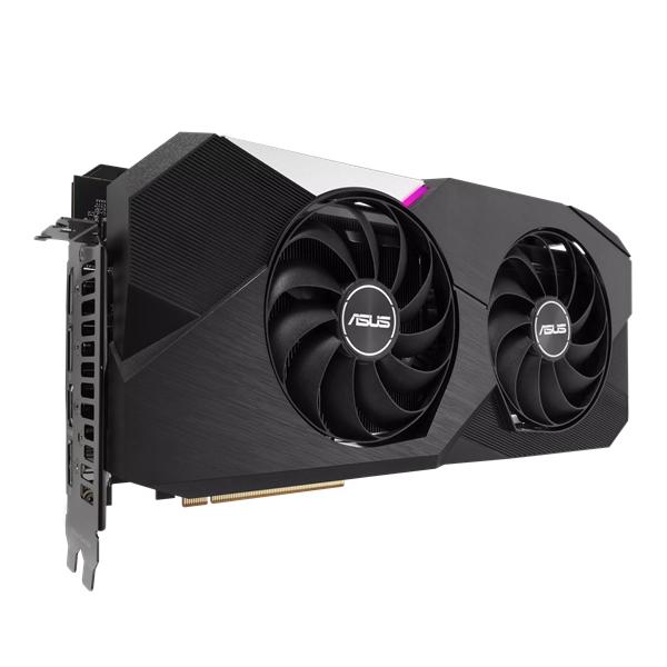 Видеокарта ASUS DUAL-RX6700XT-O12G//RX6700XT HDMI*1 DP*3 12G D6; 90YV0G83-M0NA00, 3 year