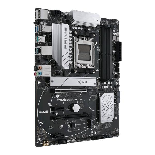 Материнская плата ASUS PRIME B650-PLUS, Socket AM5, B650, 4*DDR5, HDMI+DP, 4xSATA3 + RAID, M2, Audio, Gb LAN, USB 3.2, USB 2.0,ATX; 90MB1BS0-M0EAY0